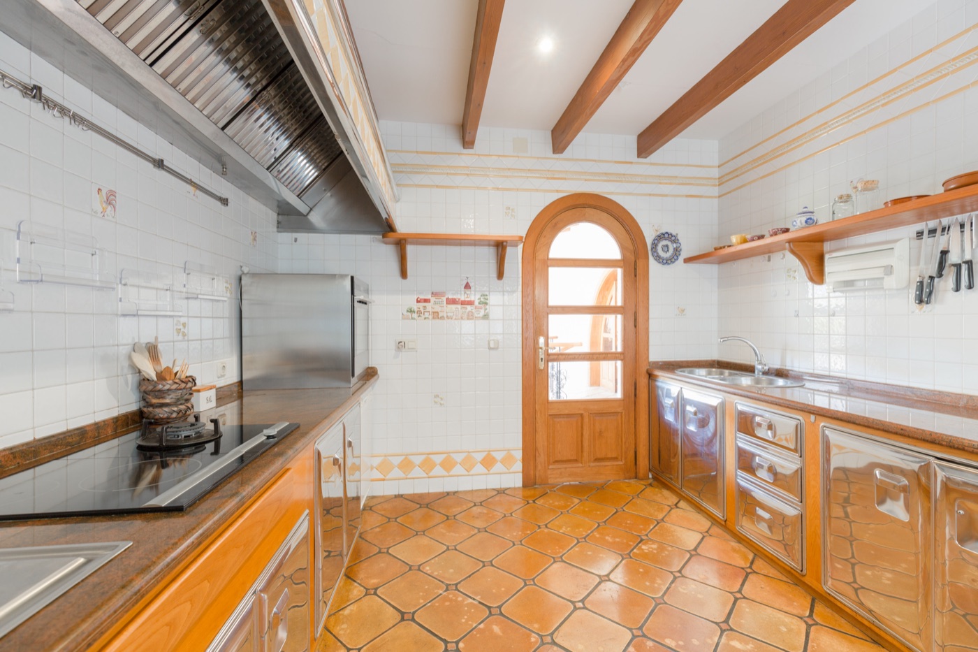 Cocina equipada de la villa Casa Imas
